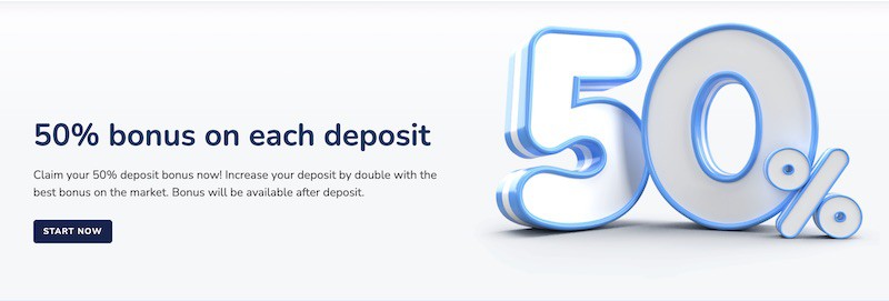 Oron - 50% Deposit Bonus